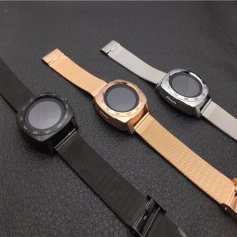 X3+ Stainless Steel Bluetooth Smart Watch Phone With SIM And TFCard (Gold) June 2018 - 3 X3+ Stainless Steel Bluetooth Smart Watch Phone With SIM and TFCard (Gold) - 3
