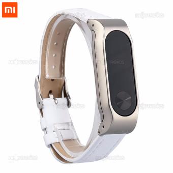 Xiaomi Mi Band 2 Replacement Leather Wrist Strap (White) June 2018 - 4 Xiaomi Mi Band 2 Replacement Leather Wrist Strap (White) - 4