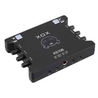 XOX KS108 USB Audio Interface Network Online Singing DeviceHigh-Definition Audio Mixer Sound Card - Intl June 2018 - 5 XOX KS108 USB Audio Interface Network Online Singing DeviceHigh-Definition Audio Mixer Sound Card - Intl - 5