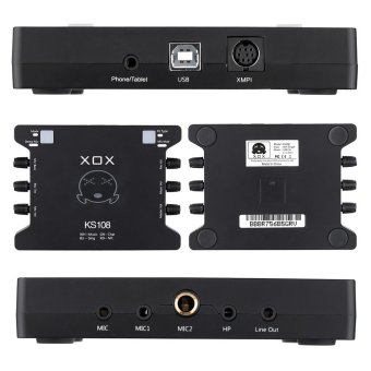 XOX KS108 USB Audio Interface Network Online Singing DeviceHigh-Definition Audio Mixer Sound Card - Intl June 2018 - 3 XOX KS108 USB Audio Interface Network Online Singing DeviceHigh-Definition Audio Mixer Sound Card - Intl - 3