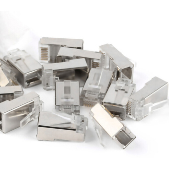 YBC 50pcs RJ45 Cat6 Network Connectors Plug Terminals For Modem Cable - Intl July 2018 - 2 YBC 50pcs RJ45 Cat6 Network Connectors Plug Terminals for Modem Cable - intl - 2