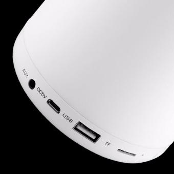YDL-Y02 Wireless Bluetooth LED Lamp Speaker Changing DecorativeTouch-Sensor Portable Lamp Color Light (White) June 2018 - 4 YDL-Y02 Wireless Bluetooth LED Lamp Speaker Changing DecorativeTouch-Sensor Portable Lamp Color Light (White) - 4