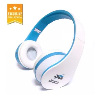 Zeus Z-300 Foldable Bluetooth Wireless/Wired 2in1 Headphone with Built-in Mic 