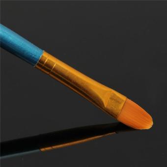 10 Pcs Nylon Wooden Handle Paint Brush Set For Painting Art Supplies - Intl July 2018 - 5 10 Pcs Nylon Wooden Handle Paint Brush Set For Painting Art Supplies - intl - 5