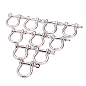 10 PCS O Shape Anchor Shackle Outdoor Rope Paracord Bracelet Buckle June 2018 - 2 10 PCS O Shape Anchor Shackle Outdoor Rope Paracord Bracelet Buckle - 2