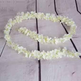 10 Pcs Rattan Strip Wisteria Artificial Flower Vine For Wedding Party - Intl June 2018 - 2 10 Pcs Rattan Strip Wisteria Artificial Flower Vine For Wedding Party - intl - 2