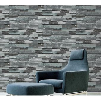 10*0.53m Wallpaper 3D PVC Brick Pattern Wall Art Home Decor TV WallEco-friendly Wall Paper Mural For Cafe Restaurant Living Room -intl June 2018 - 5 10*0.53m Wallpaper 3D PVC Brick Pattern Wall Art Home Decor TV WallEco-friendly Wall Paper Mural for Cafe Restaurant Living Room -intl - 5
