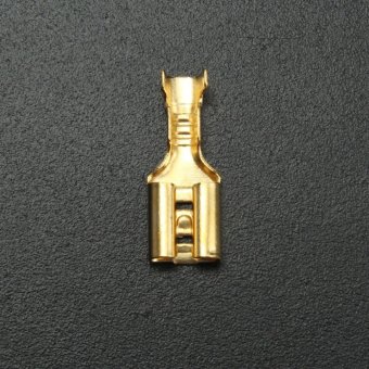 100Pcs Copper 4.8mm Female Spade Crimp Terminals 22~16AWG 0.5mm Thickness - Intl July 2018 - 5 100Pcs Copper 4.8mm Female Spade Crimp Terminals 22~16AWG 0.5mm Thickness - intl - 5