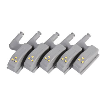 10Pcs Universal Cabinet LED Hinge Light Home Kitchen Night Lights (Warm White) - Intl July 2018 - 2 10Pcs Universal Cabinet LED Hinge Light Home Kitchen Night Lights (Warm White) - intl - 2