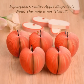 10pcs/pack Cute Notes Creative DIY Apple Fruit Memo Pads ScratchPaper School Office Supplies Stationery Children Gift - Intl June 2018 - 3 10pcs/pack Cute Notes Creative DIY Apple Fruit Memo Pads ScratchPaper School Office Supplies Stationery Children Gift - intl - 3