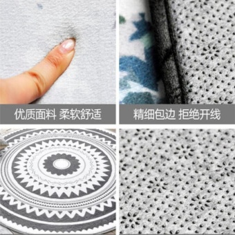 120*120cm Nordic Style Round Floor Mat Carpet Computer Chair Mat 3DCactus Flamingo Print Anti-slip Tea Table Mats Sofa Rugs LargeCarpets Kids Room Decorative Soft Bedside Footcloth - Intl June 2018 - 2 120*120cm Nordic Style Round Floor Mat Carpet Computer Chair Mat 3DCactus Flamingo Print Anti-slip Tea Table Mats Sofa Rugs LargeCarpets Kids Room Decorative Soft Bedside Footcloth - intl - 2