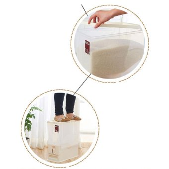 15KG Transparent Rice Dispenser Storage Container - Intl June 2018 - 5 15KG Transparent Rice Dispenser Storage Container - intl - 5