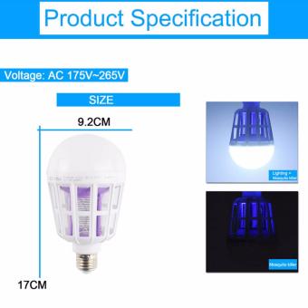 15W Mosquito Killer UV LED Bulb June 2018 - 4 15W Mosquito Killer UV LED Bulb - 4
