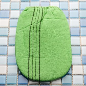 1pc Glove Bath Towel / Body Scrub Exfoliating Mitten Comfort FitMade In Korea - Intl June 2018 - 4 1pc glove bath towel / Body Scrub Exfoliating Mitten Comfort FitMade in Korea - intl - 4
