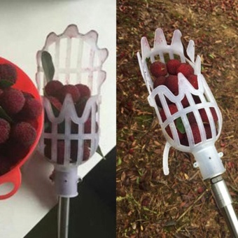 1Piece Gardening Picking Tools Plastic Fruits Picker Without Pole Fruits Catcher - Intl June 2018 - 4 1Piece Gardening Picking Tools Plastic Fruits Picker without Pole Fruits Catcher - intl - 4