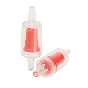 2 X One Way Non-Return Check Valve Aquarium Co2 System Air Pump Red- Intl April 2018 - 2 2 X One Way Non-Return Check Valve Aquarium Co2 System Air Pump Red- intl - 2