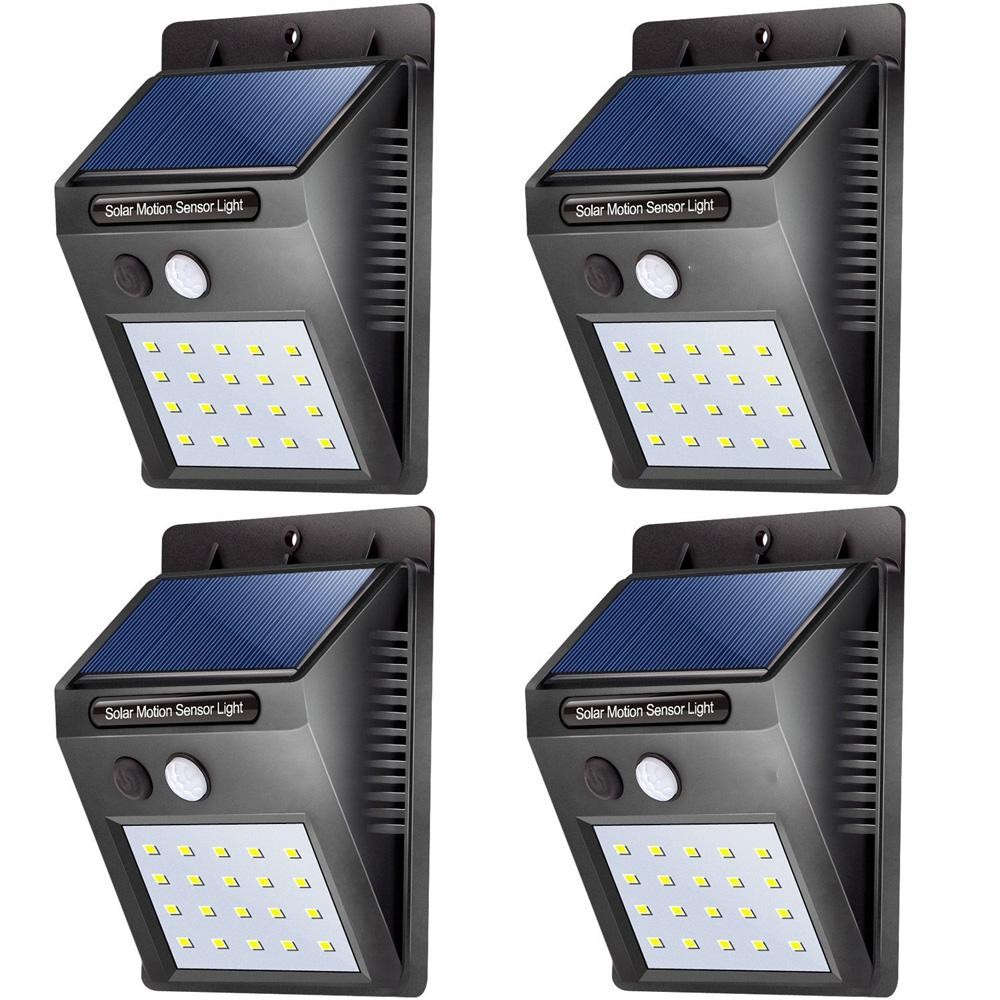 20 Led Solar Lights Outdoor Waterproof Powered Motion Sensor 20 Led Solar Lights Outdoor Waterproof Powered Motion Sensor Light Wireless Security Outside Wall