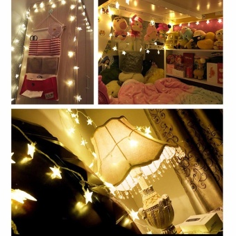 200CM Fairy Light 20stars Led String Garlands Strip Battery Powered Holiday Christmas New Year Decor XR - Intl June 2018 - 3 200CM Fairy Light 20stars Led string Garlands strip Battery powered holiday christmas New Year Decor XR - intl - 3