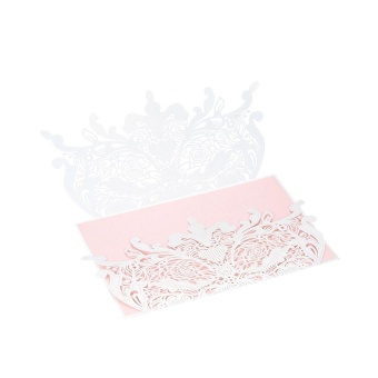 20pcs Invitation Holders + 20pcs Inner Sheets Wedding InvitationCard Set Pearl Paper Laser Cut Hollow Floral Pattern InvitationCards - Intl June 2018 - 2 20pcs Invitation Holders + 20pcs Inner Sheets Wedding InvitationCard Set Pearl Paper Laser Cut Hollow Floral Pattern InvitationCards - intl - 2
