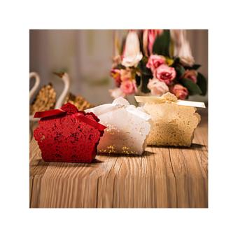 20sets Wedding Favors Red Elegant Lace Design Wedding/Events/Party/Special Occasion Paper Favor Box With Ribbon Gift Box June 2018 - 5 20sets Wedding favors Red Elegant Lace Design Wedding/Events/Party/Special Occasion Paper Favor Box with Ribbon Gift Box - 5