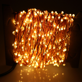 24m 480 LED Outdoor LED String Lights Warm White Copper WireChristmas Starry Fairy Lights+Power Adapter (Warm White) - Intl April 2018 - 5 24m 480 LED Outdoor LED String Lights Warm White Copper WireChristmas Starry Fairy Lights+Power Adapter (Warm White) - intl - 5