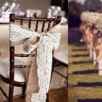 2M Vintage Lace Edged Hessian Burlap Ribbon Rustic Wedding PartyDecor Size:5 - Intl June 2018 - 3 2M Vintage Lace Edged Hessian Burlap Ribbon Rustic Wedding PartyDecor size:5 - intl - 3