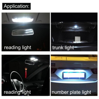 2pcs 41mm COB SMD LED 12V Car Reading Bulb Map Light (white Light)- Intl July 2018 - 4 2pcs 41mm COB SMD LED 12V Car Reading Bulb Map Light (white light)- intl - 4