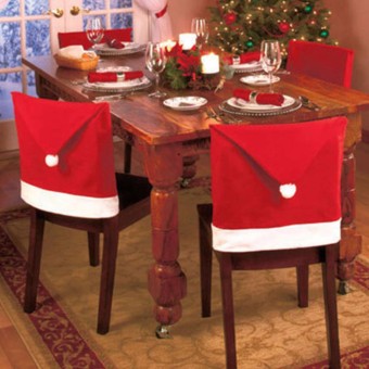 2PCS 6x Christmas Chairs Back Cover Dinner Table Santa Hat Home Party Xmas Decor Gift - Intl May 2018 - 3 2PCS 6x Christmas Chairs Back Cover Dinner Table Santa Hat Home Party Xmas Decor Gift - intl - 3