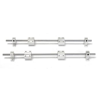 2Pcs 8mm 400mm Linear Shaft Rod Rail Kit W/ Bearing Block For 3D Printer CNC - Intl June 2018 - 5 2Pcs 8mm 400mm Linear Shaft Rod Rail Kit W/ Bearing Block For 3D Printer CNC - intl - 5