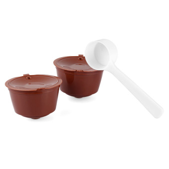 2pcs Refillable Dolce Gusto Capsules Reusable Coffee Capsules Compatible With Nescafe Genio, Piccolo, Esperta And Circolo - Intl July 2018 - 3 2pcs Refillable Dolce Gusto Capsules Reusable Coffee Capsules Compatible with Nescafe Genio, Piccolo, Esperta and Circolo - intl - 3