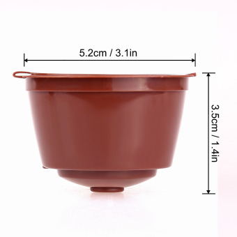 2pcs Refillable Dolce Gusto Capsules Reusable Coffee Capsules Compatible With Nescafe Genio, Piccolo, Esperta And Circolo - Intl July 2018 - 4 2pcs Refillable Dolce Gusto Capsules Reusable Coffee Capsules Compatible with Nescafe Genio, Piccolo, Esperta and Circolo - intl - 4