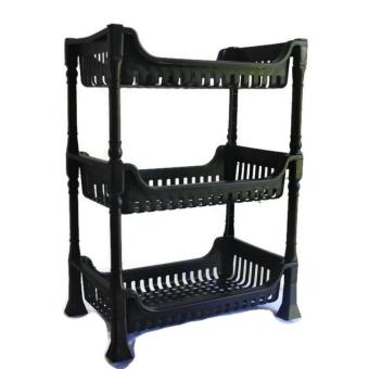 3 Layer Multi-Purpose Removable Kitchen Laundry Bathroom Utility Storage Rack Basket Shelves Stand 346g June 2018 - 2 3 Layer Multi-Purpose Removable Kitchen Laundry Bathroom Utility Storage Rack Basket Shelves Stand 346g - 2