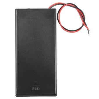 3.7V 2x 18650 Battery Holder Connector Storage Case Box ON/OFFSwitch With Lead - Intl June 2018 - 2 3.7V 2x 18650 Battery Holder Connector Storage Case Box ON/OFFSwitch With Lead - intl - 2