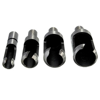 4 Pcs Carbon Steel Wood Plug Cutter Cutting Woodworking Power ToolsDrill Bit - Intl June 2018 - 5 4 Pcs Carbon Steel Wood Plug Cutter Cutting Woodworking Power ToolsDrill Bit - intl - 5