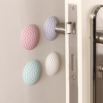 4 Piece Self Adhesive Silicone Wall Protectors Door Handle BumpersBuffer Guard Stoppers Silencer Crash Pad Door Knob Lock - Intl June 2018 - 3 4 Piece Self Adhesive Silicone Wall Protectors Door Handle BumpersBuffer Guard Stoppers Silencer Crash Pad Door Knob Lock - intl - 3