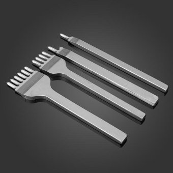 4pcs 1/2/4/6 Prong Diamond Chisel Hole Punch Leather Craft DIY Tool - Intl June 2018 - 3 4pcs 1/2/4/6 Prong Diamond Chisel Hole Punch Leather Craft DIY Tool - intl - 3