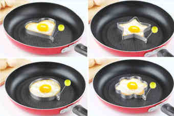 4pcs/set Stainless Steel 4 Kind Shaped Cooking Tools Fried EggPancake Ring Mould Shaper June 2018 - 5 4pcs/set Stainless Steel 4 Kind Shaped Cooking Tools Fried EggPancake Ring Mould Shaper - 5