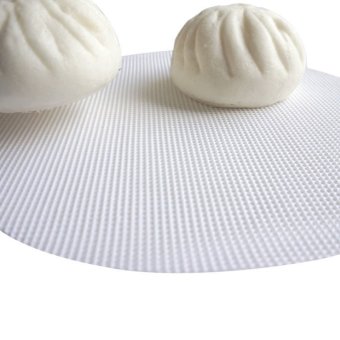 4Pieces/set Non-Stick Round Dumplings Mat Silicone Bamboo SteamerPad June 2018 - 2 4Pieces/set Non-Stick Round Dumplings Mat Silicone Bamboo SteamerPad - 2
