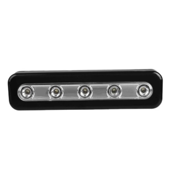 5 LED Light Bar Battery Operated Cabinet Closet Light Kitchen Corridor Strip Wall Touch Lamp - Intl June 2018 - 3 5 LED Light Bar Battery Operated Cabinet Closet Light Kitchen Corridor Strip Wall Touch Lamp - intl - 3