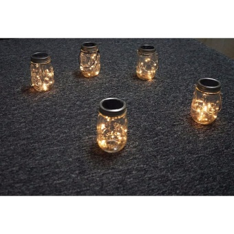 5 Pack Solar Mason Jar Lid,LED Mason Jar String Lights Lid,10 LEDsColor Warm White Fairy String Light For Glass MasonJar,Home,Table,Garden Decor June 2018 - 5 5 Pack Solar Mason Jar Lid,LED Mason Jar String Lights lid,10 LEDsColor Warm White Fairy String Light for Glass MasonJar,Home,Table,Garden Decor - 5