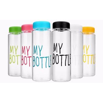 500ML My Bottle Sports Clear Plastic Fruit Juice Water Cup (Green) June 2018 - 3 500ML My Bottle Sports Clear Plastic Fruit Juice Water Cup (Green) - 3