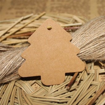 50pcs 5.5*5.4cm DIY Kraft Christmas Tree Shape Hang Tag ChristmasParty Deco Paper Cards Gift Tag WA625 P50 - Intl June 2018 - 2 50pcs 5.5*5.4cm DIY Kraft Christmas Tree Shape Hang tag ChristmasParty Deco Paper Cards Gift tag WA625 P50 - intl - 2