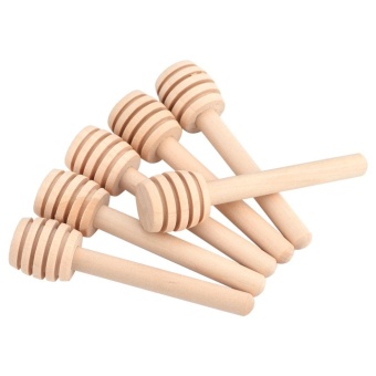 50Pcs/set Household Wooden Jam Honey Dipper Jar DispensingCollecting Stirring Rod Stick 8cm - Intl April 2018 - 5 50Pcs/set Household Wooden Jam Honey Dipper Jar DispensingCollecting Stirring Rod Stick 8cm - intl - 5