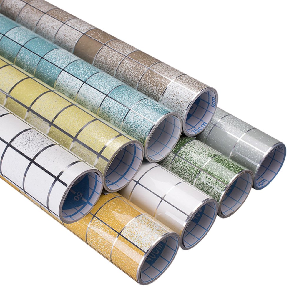Philippines 5meter Pvc Wall Sticker Bathroom Waterproof Self 5meter Pvc Wall Sticker Bathroom Waterproof Self Adhesive Wallpaperkitchen Mosaic Tile Stickers Intl