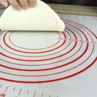 60x40CM Silicone Baking Mat Sheet Rolling Dough Liners Pad - Intl June 2018 - 3 60x40CM Silicone Baking Mat Sheet Rolling Dough Liners Pad - intl - 3