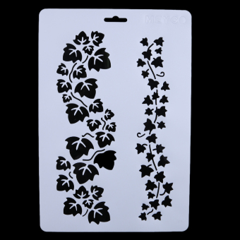 6pcs Layering Stencils For Walls Painting Scrapbooking EmbossingPaper - Intl June 2018 - 2 6pcs Layering Stencils For Walls Painting Scrapbooking EmbossingPaper - intl - 2