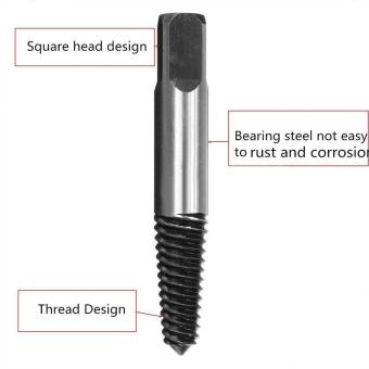 6pcs/set Screw Extractor Easy Out Set Drill Bits Guide Broken Damaged Bolt Remover - Intl June 2018 - 5 6pcs/set Screw Extractor Easy Out Set Drill Bits Guide Broken Damaged Bolt Remover - intl - 5