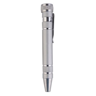 8 In 1 Aluminum Precision Multi-Tool Screw Driver Portable ToolSilver June 2018 - 2 8 in 1 Aluminum Precision Multi-Tool Screw Driver Portable ToolSilver - 2