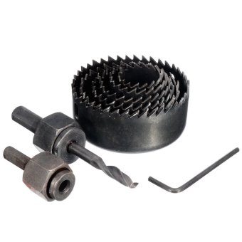 8Pcs Wood Alloy Iron Cutter Bimetal Hole Saw Drill Bit Kit W Hex Wrench Black April 2018 - 5 8Pcs Wood Alloy Iron Cutter Bimetal Hole Saw Drill Bit Kit w Hex Wrench Black - 5