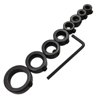 8Pcs Woodworking Drill Bit Depth Stop Collars Ring Positioner -intl June 2018 - 4 8Pcs Woodworking Drill Bit Depth Stop Collars Ring Positioner -intl - 4